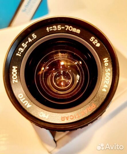 Объектив Prakticar