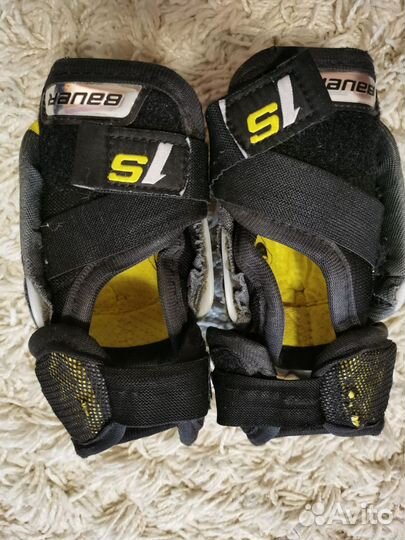 Налокотники хоккейные детские bauer 1s yth s