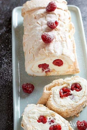 Меренговый рулет