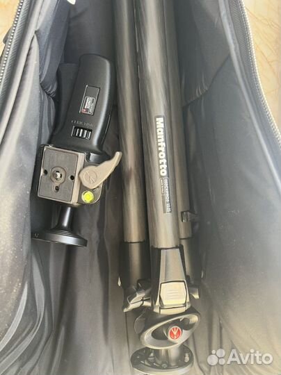 Штатив Manfrotto 055cxpro3 с головкой 322rs в кейс