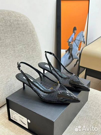 Alaia туфли черные