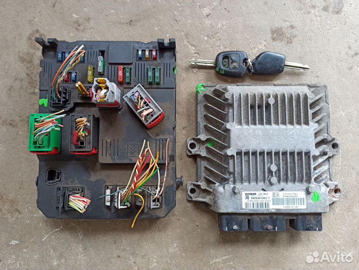 Эбу двс Ситроен Берлинго М59 RHY DW10 TD дизель