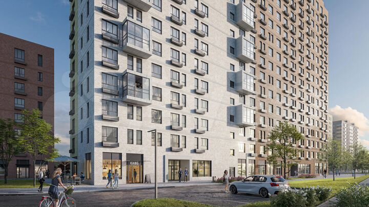 3-к. квартира, 53 м², 12/15 эт.