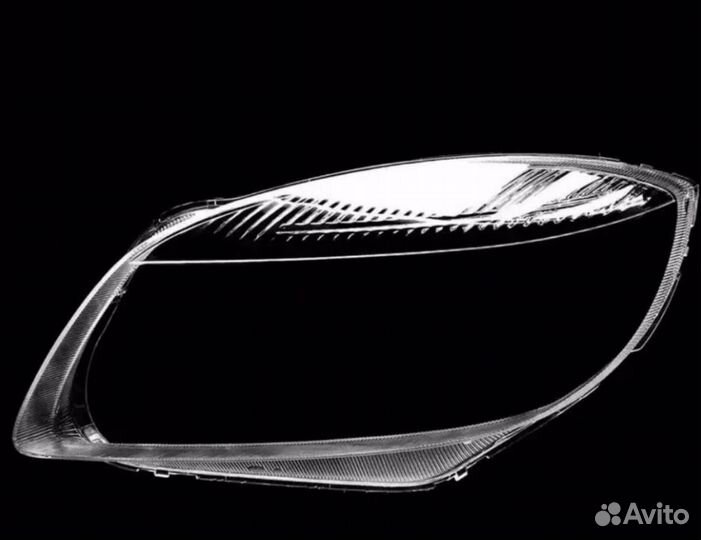 Стекла фар Skoda Fabia II комплект (2010-2014)