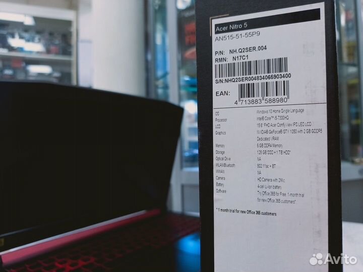 Игровой ноутбук Acer i5 (CS GO,Dota 2,GTA)