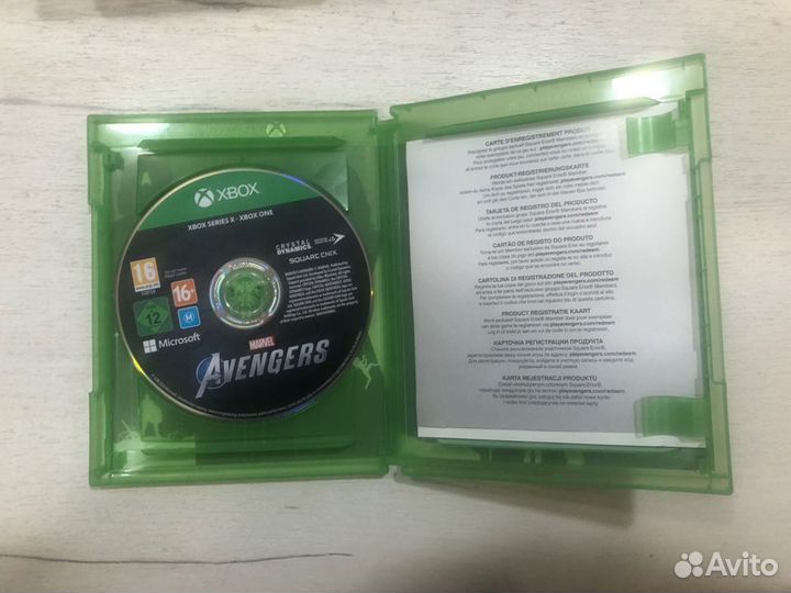 Marvel Мстители для X-Box One