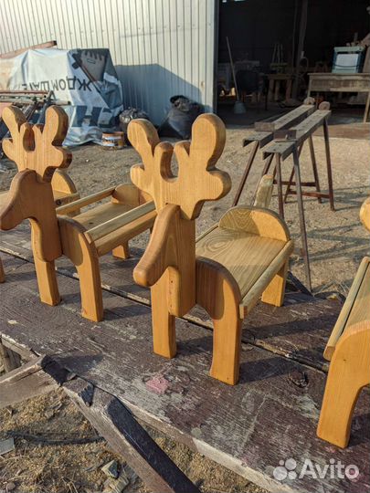 Олень - подставка под цветы, Вазон Кашпо