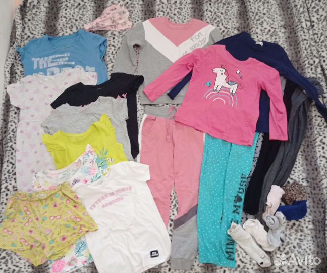 Вещи пакетом на девочку 134