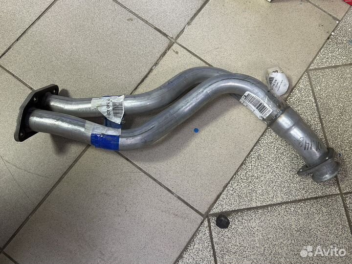 Труба глушителя приемная audi 80