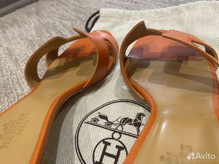 Мюли шлепки hermes оригинал
