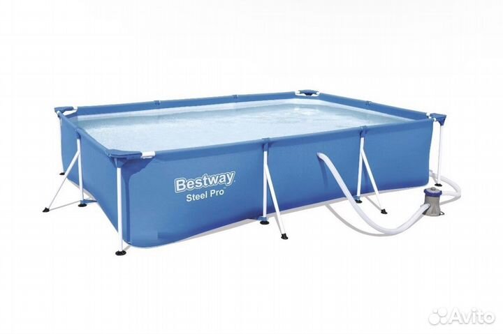 Бассейн Bestway Deluxe Splash Frame, 300х66 см