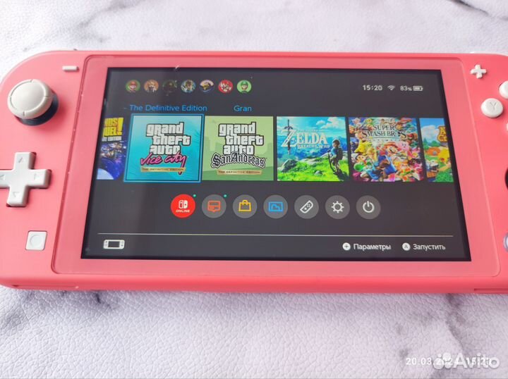 Nintendo switch lite