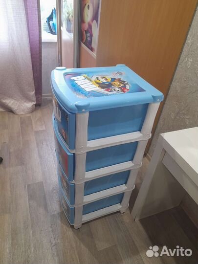 Комод детский пластиковый бу