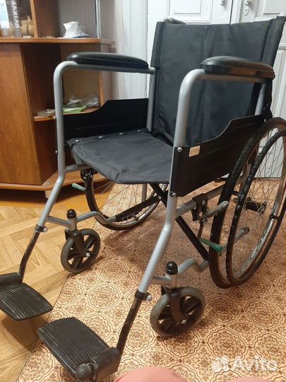 Инвалидная коляска складная бу
