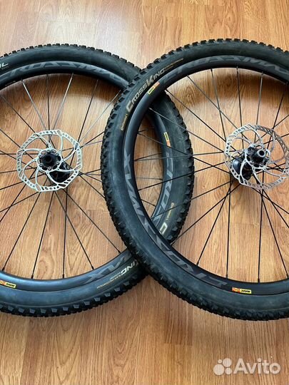 Карбоновые колеса mavic crossmax 27.5 boost HG