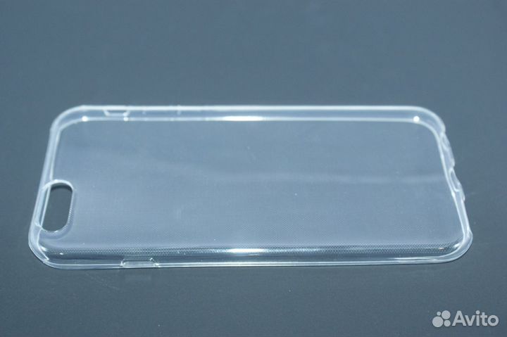 Силиконовый чехол для iPhone 6/6S (прозрачный)