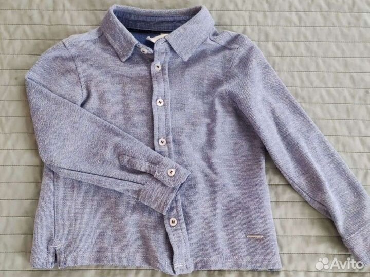 Джемпер рубашка на мальчика 104 пакетом
