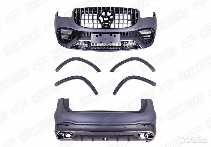 Обвес 63 AMG полный Mercedes GLS 167