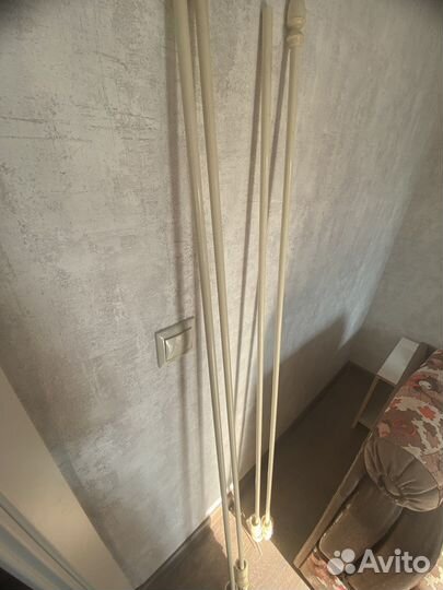 Карнизы для штор двухрядный 1,6м