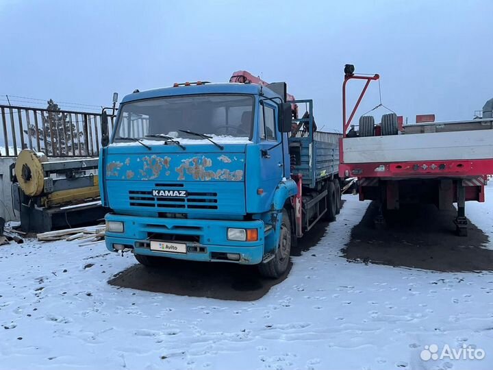 КамАЗ 65117-62 с КМУ, 2008