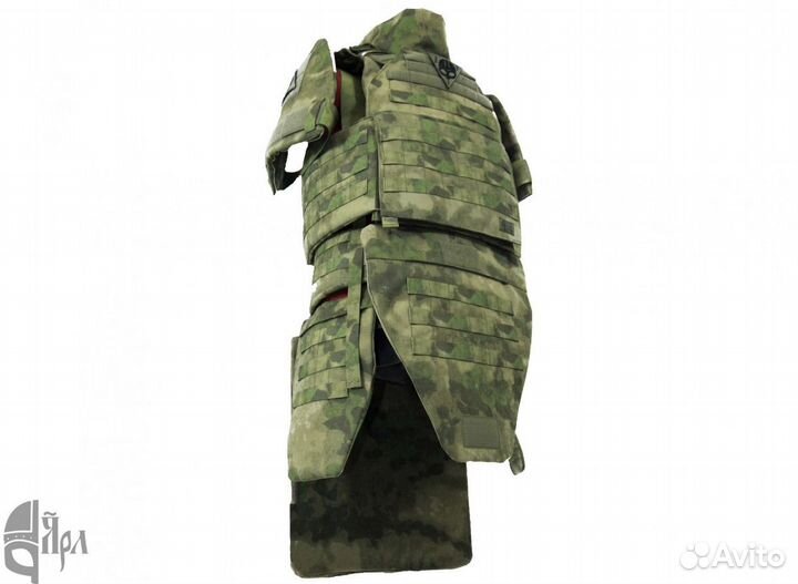 Бронежилет плитник ярл мох цифра мультикам