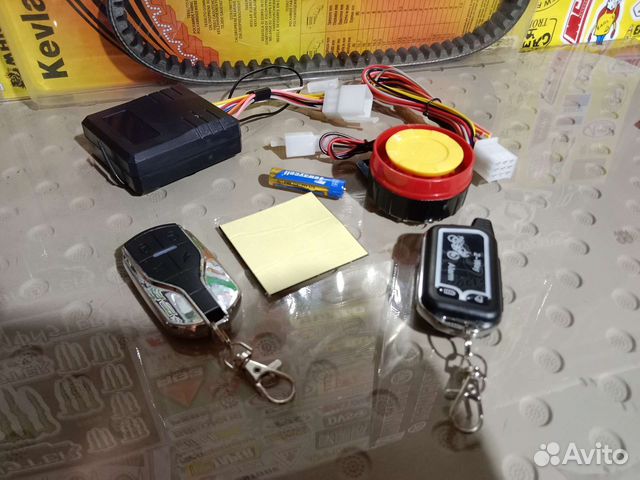 Сигнализация с обратной связью на скутер