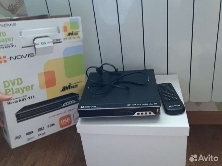 Новый DVD плеер novis NDV 716