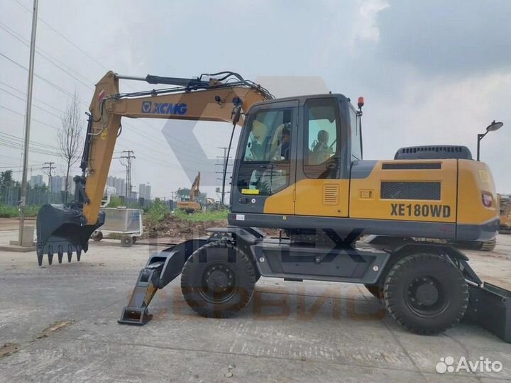 Экскаватор колесный xcmg XE180WD 2023