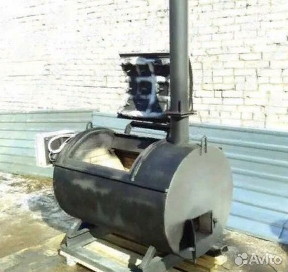 Крематор крн-200 уничтожения органических отходов