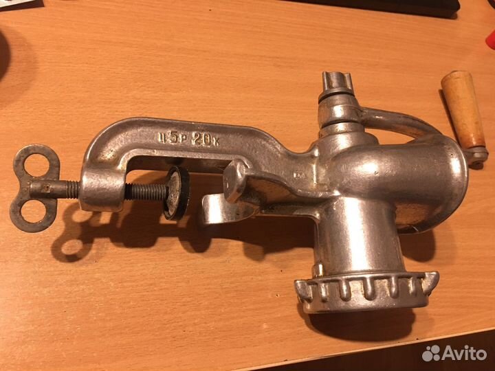 Мясорубка ручная СССР,чугун
