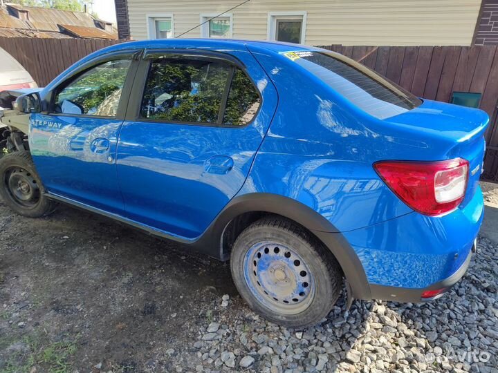 Дверь задняя левая renault logan stepway 2019