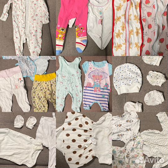 Детские вещи пакетом для девочки