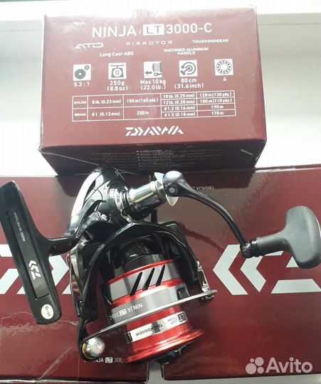 Рыболовные катушки Daiwa и др