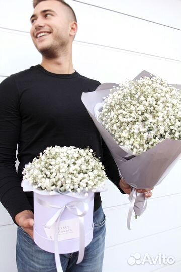 Букет из гипсофилы