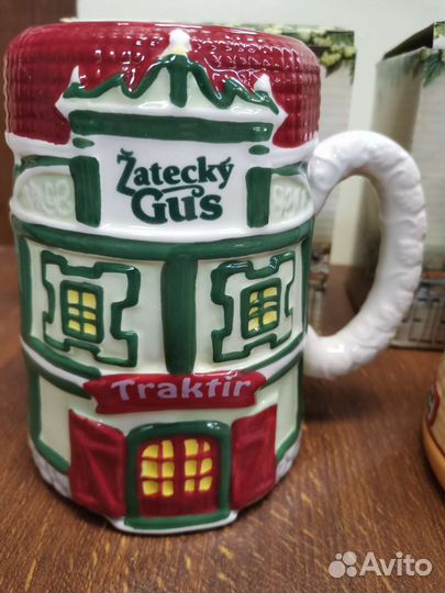 Кружка пивная коллекционная Жатецкий Гусь