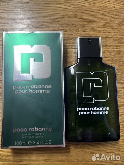 Eau de toilette Paco Rabanne Pour Homme 100 мл