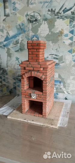 Конструктор печника из мини кирпичиков