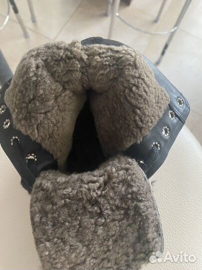 Ботинки зимние натуральная кожа
