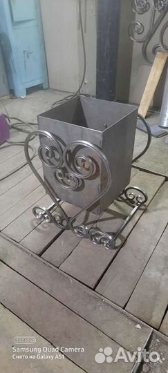 Изделия из металла с элементами холодной ковки