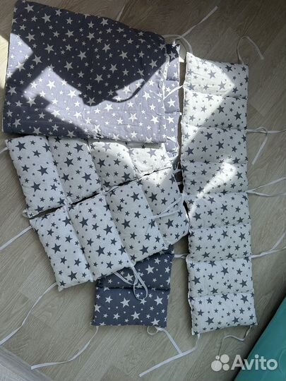 Бортики в детскую кроватку