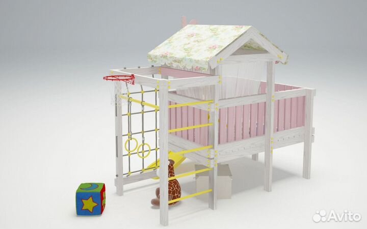 Игровой комплекс Савушка Baby 7 розовый