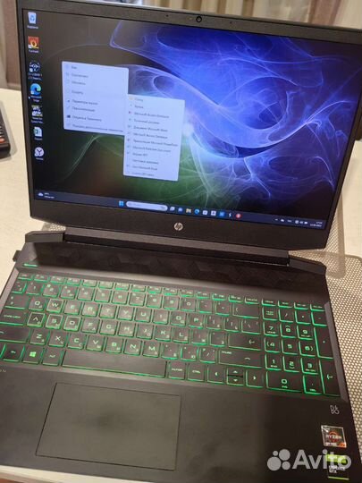 Ноутбук HP pavilion gaming