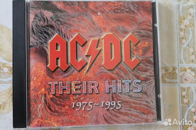 Cd-ac\dc their hits 1975-1995гг