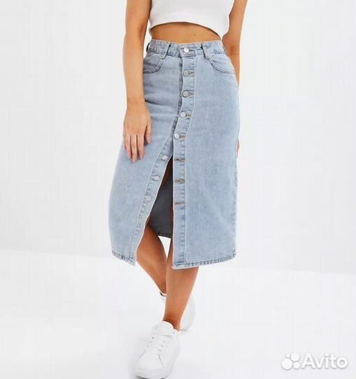 Юбка джинсовая