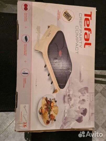 Блинница электрическая tefal