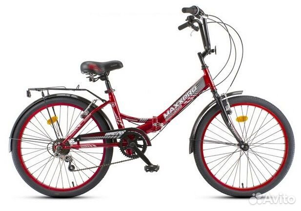 Велосипед складной maxxpro compact колеса 24
