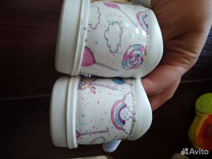 Сандалии для девочек, 24 р baby GO, стелька 15см