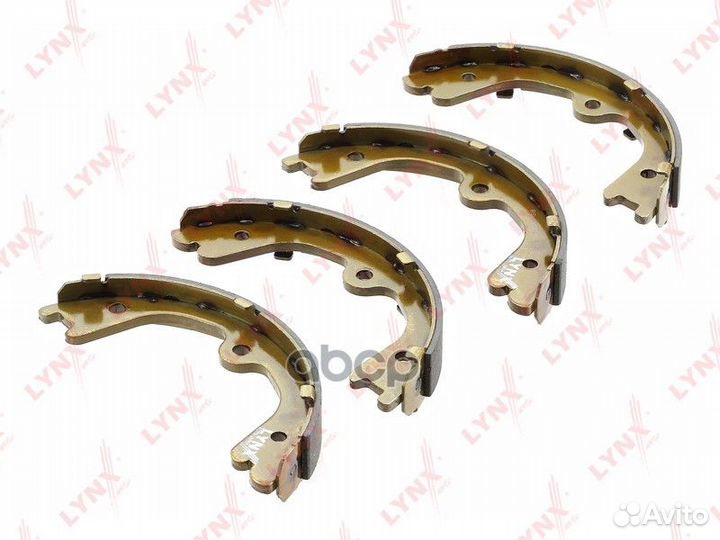 Колодки тормозные стояночного тормоза зад B