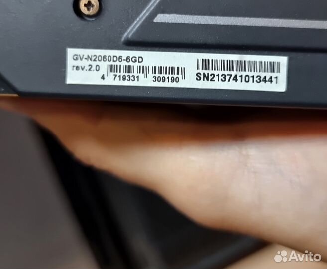 Redogame gigabyte RTX 2060 6GB gaming D6