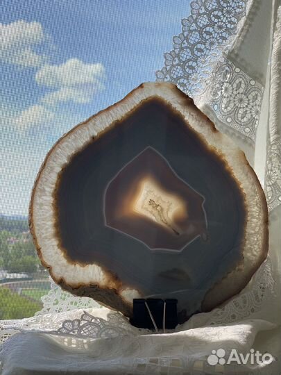 Агат. Срез. Большая пластина